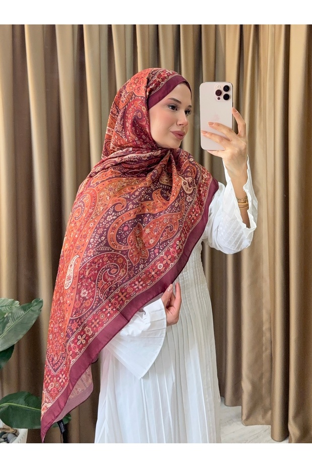 سلسلة نوستالجيا من الشالات القطنية الناعمة المزخرفة