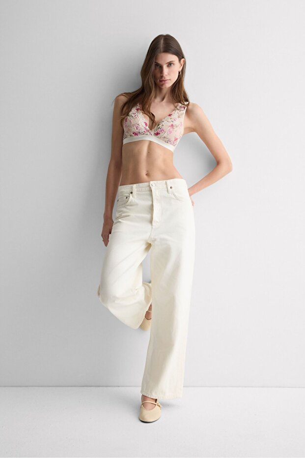 حمالة صدر بريتي فلاورز منقوش لارا تريانجل - 2