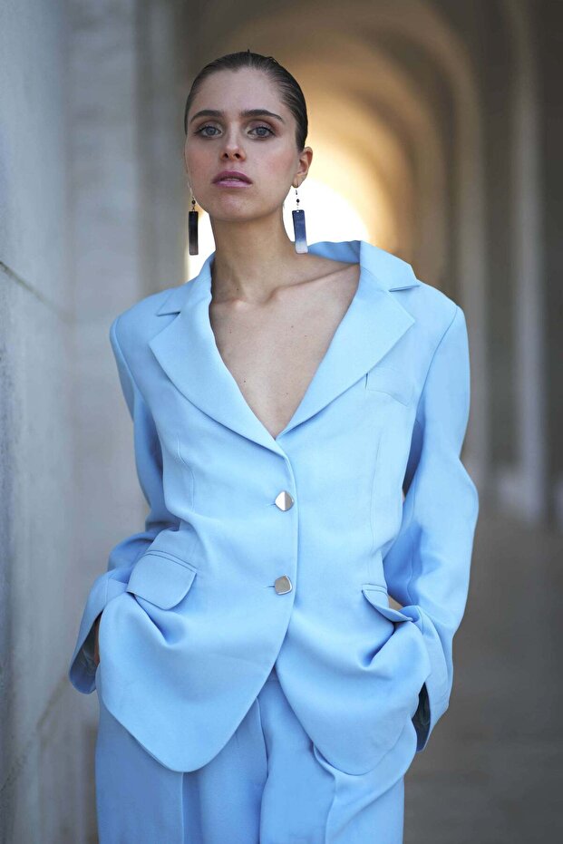 Sky Suit-LIGHT BLUE / M - 3