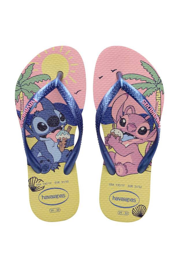 Kids Slim Disney Stitch Girls' Flip Flops 4150250