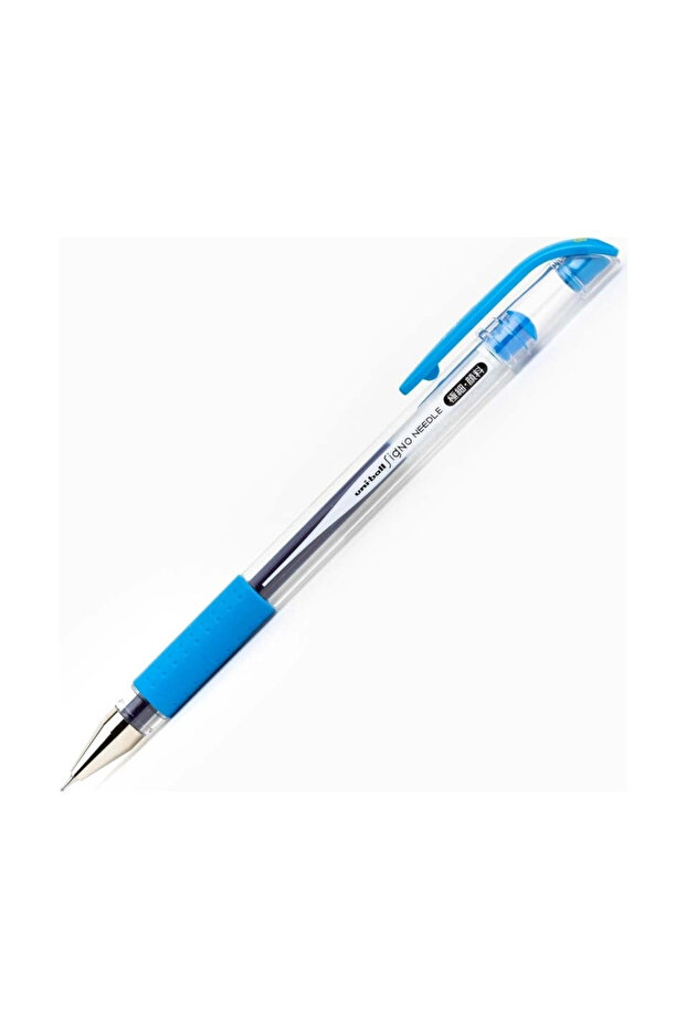 Uniball Signo Needle (0.38) Gel Pen Light Blue