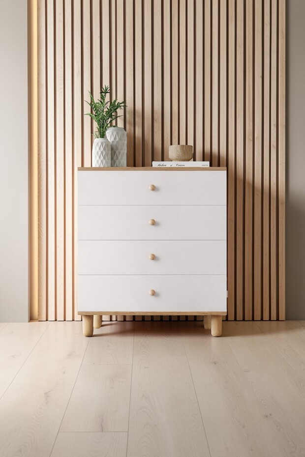 Buğlem 4 Çekmeceli Şifonyer - 1