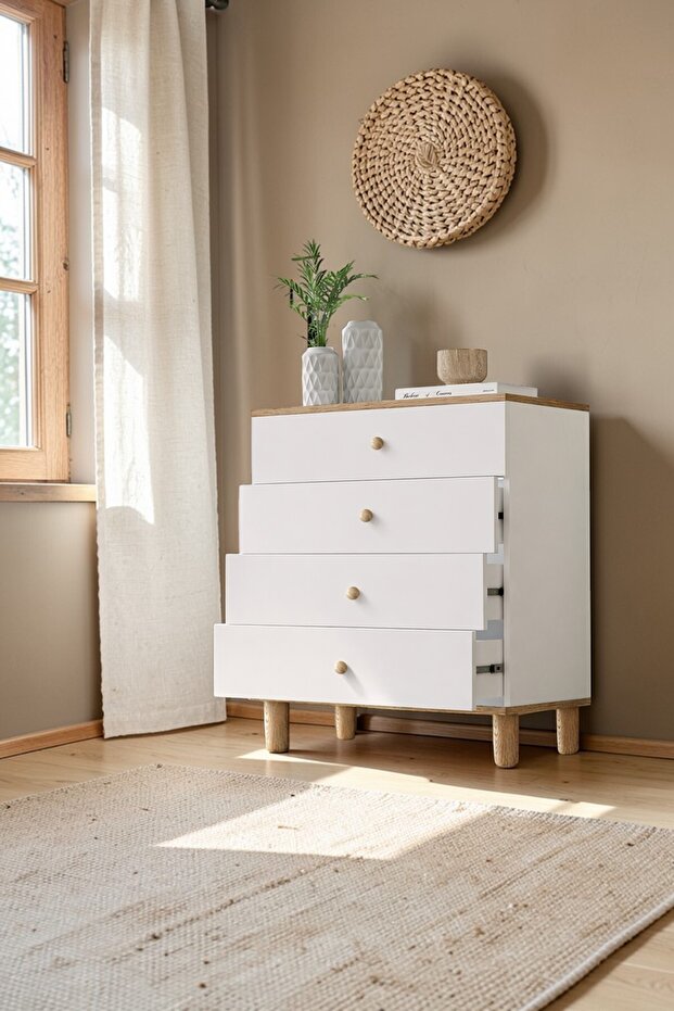 Buğlem 4 Çekmeceli Şifonyer - 2