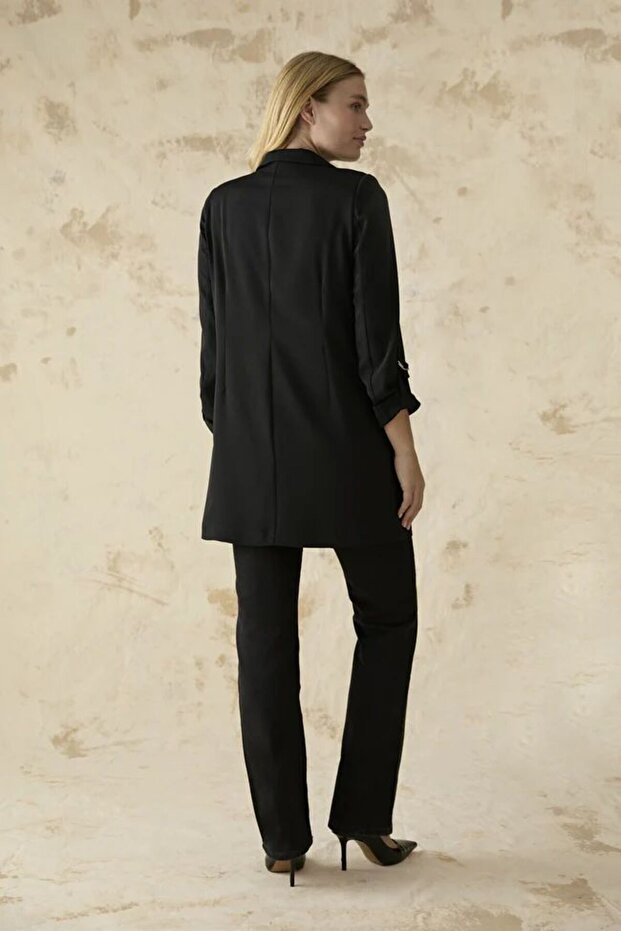 سترة ترافري سوداء 0002 - 6