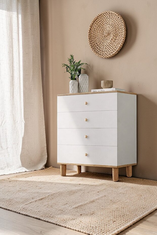 Buğlem 4 Çekmeceli Şifonyer - 3