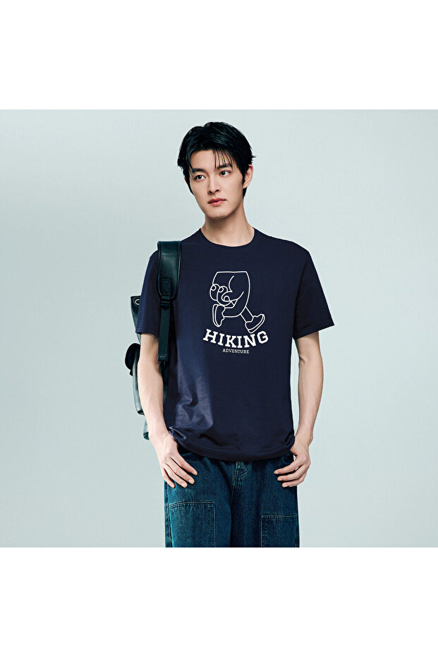 Men's Crew neck Short Sleeve Print Tee | Online Exclusive