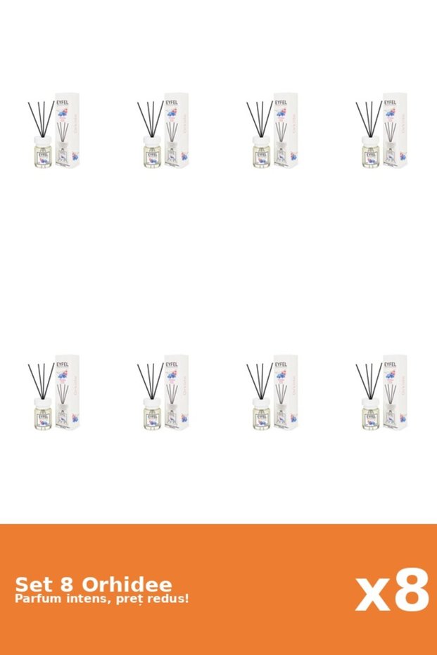 Set 8 Odorizant Orhidee, 120 ml