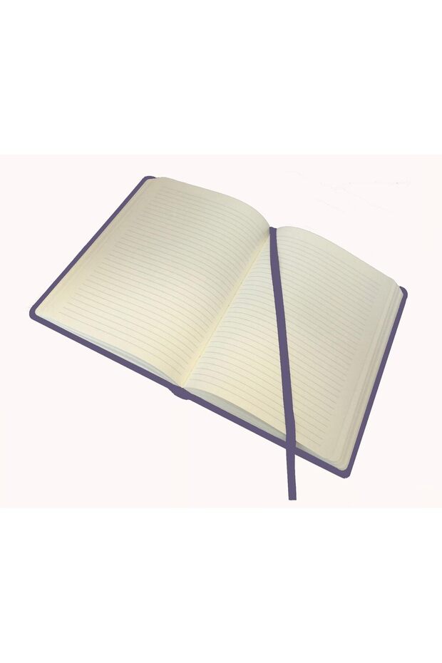 Legacy A5 Hard Cover Notebook, 240 80gsm Ruled Pages - Lilac Cover