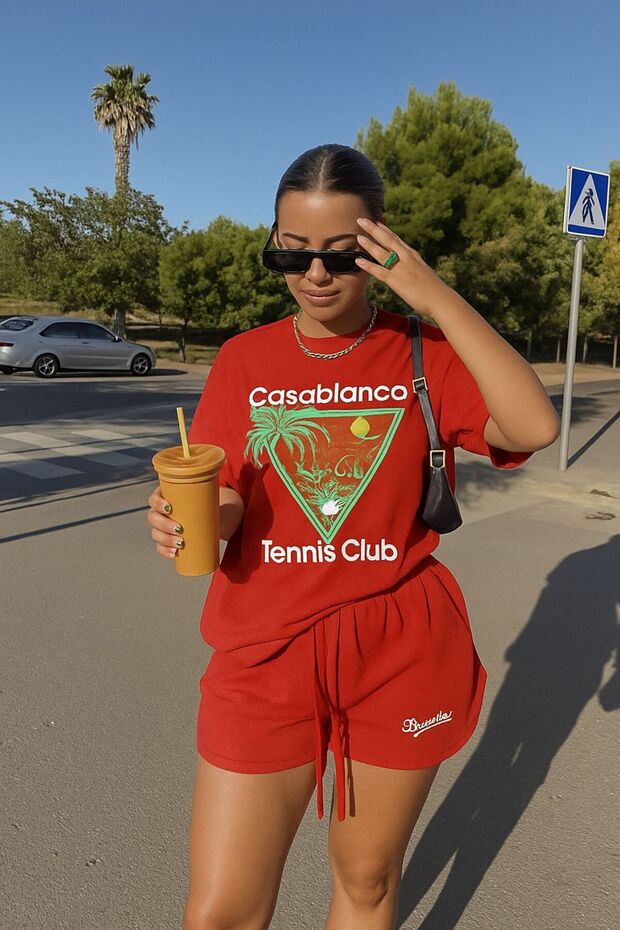 Cosablanca Tennis Unisex T-Shirt Yb2