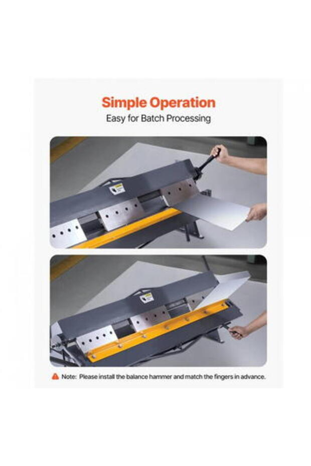 Mașină de îndoit tablă segmentată - 7