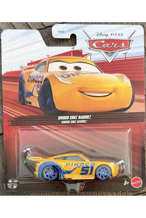 Disney Pixar Cars Dinoco Cruz Ramirez 51 Metal Die Cast Toy Car 3+