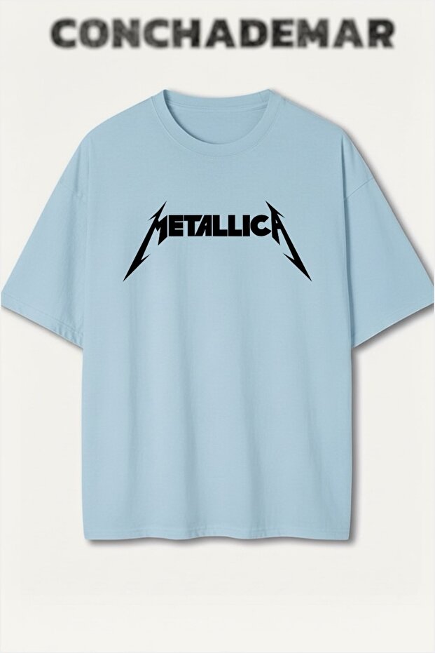Metallica Printed Premium Oversized Cotton Lu t Shirt