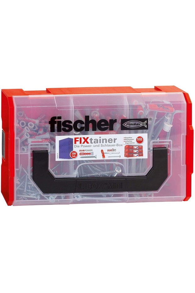 FIXtainer-DUOPOWER / DUOTEC - diblu - 200 bucăți