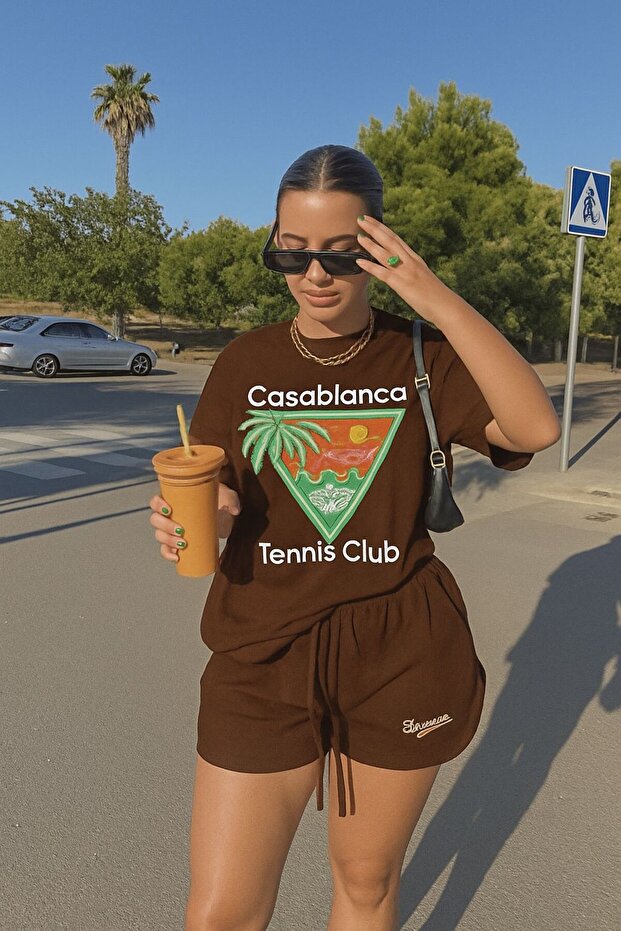 Cosablanca Tennis Unisex T-Shirt Yb2