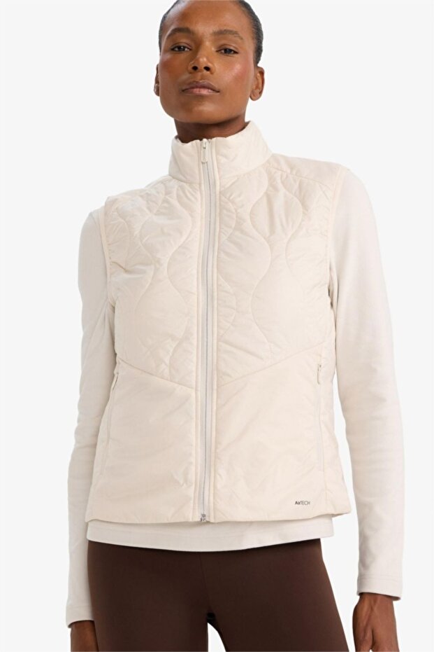 Kadın Yelek E9207AX/BG715 STONE - 4