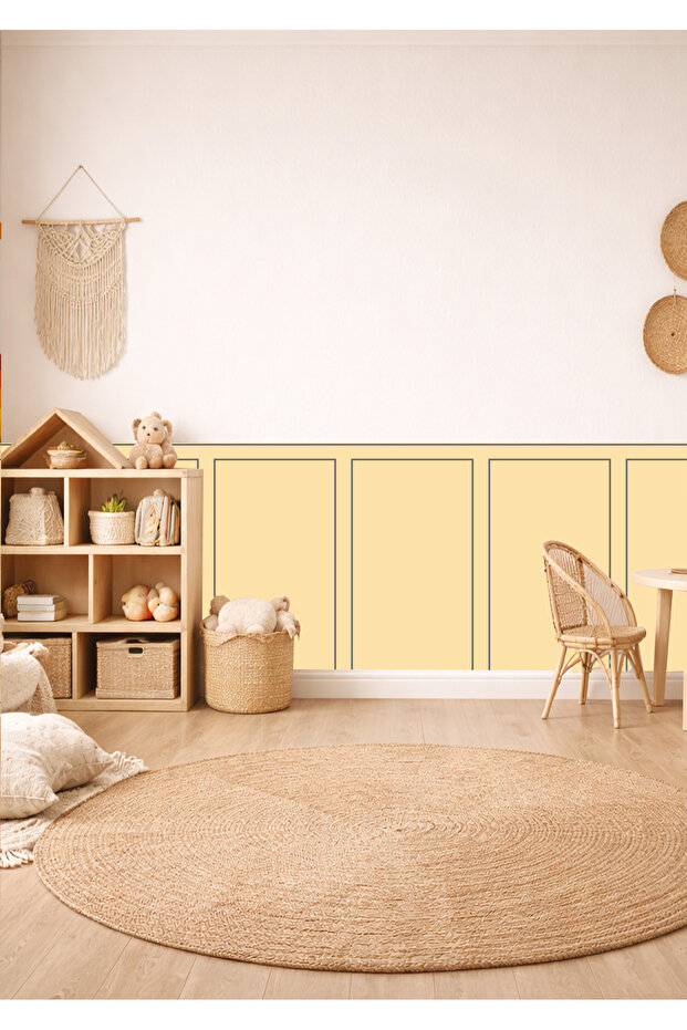 مجموعة ملصقات رقائق تغطية الجدران ذات الإطار الكلاسيكي المكونة من منقوش قطع - 4