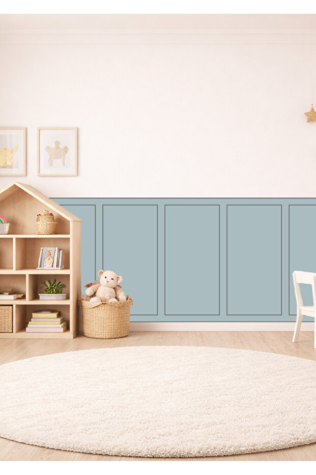 مجموعة ملصقات رقائق تغطية الجدران ذات الإطار الكلاسيكي المكونة من منقوش قطع - 2