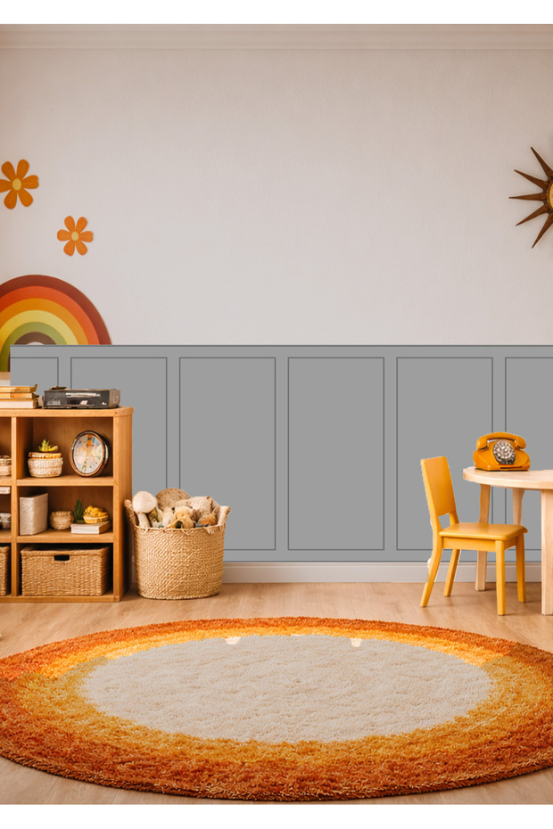 مجموعة ملصقات رقائق تغطية الجدران ذات الإطار الكلاسيكي المكونة من منقوش قطع - 5