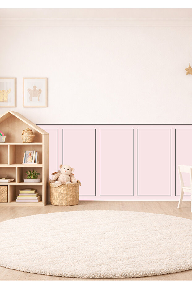 Classic Frame Patterned Panel Wall Covering Foil Sticker Set - 2