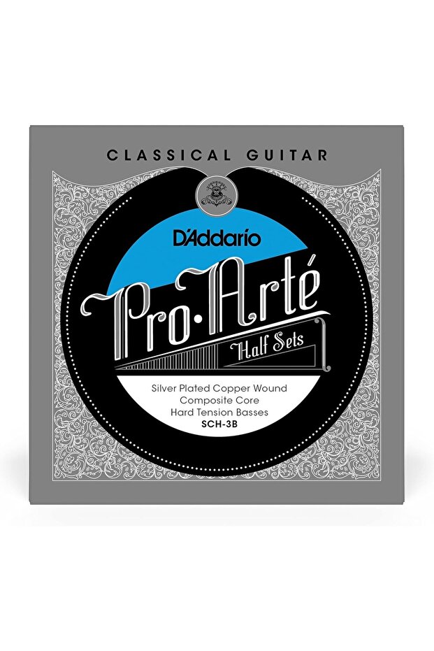 Sch-3B Classical Guitar String Set, Pro Arte, Bas of Ej46