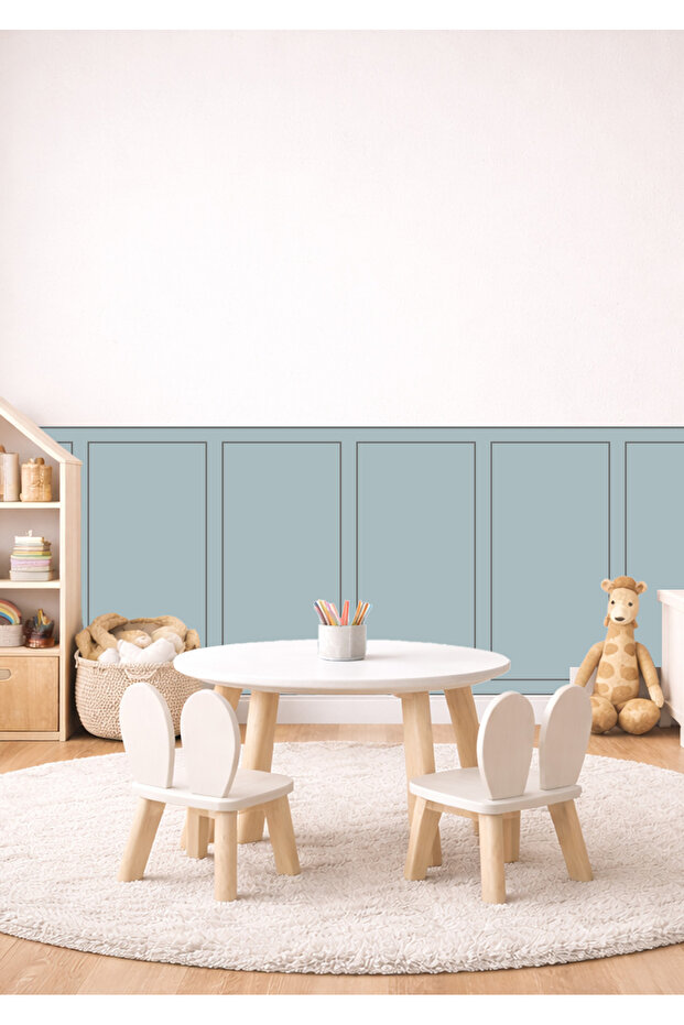 مجموعة ملصقات رقائق تغطية الجدران ذات الإطار الكلاسيكي المكونة من منقوش قطع - 1