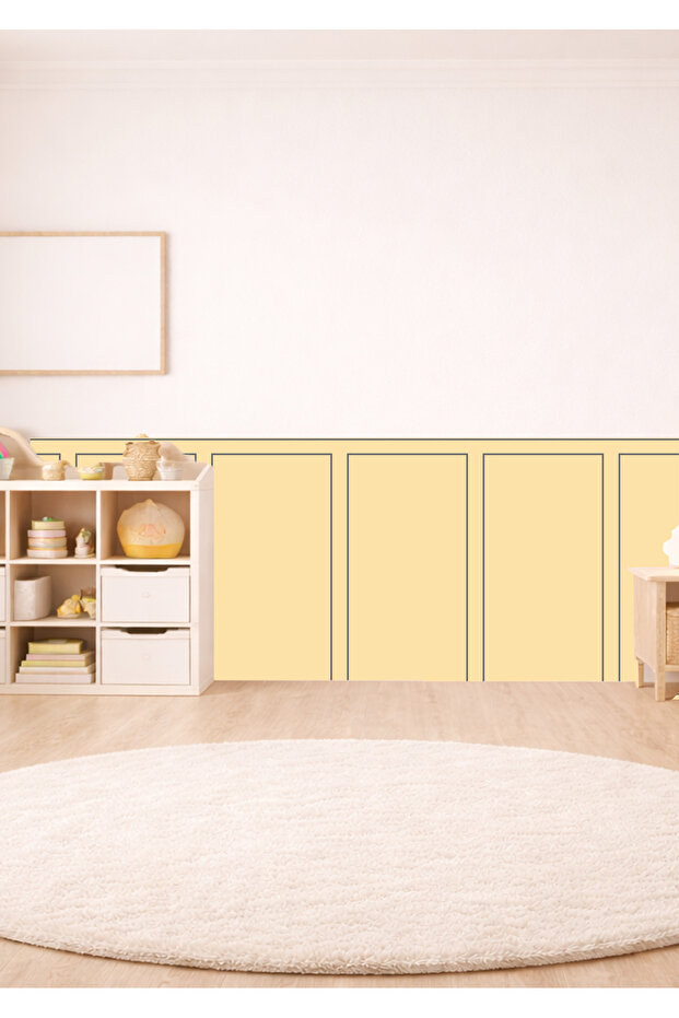 مجموعة ملصقات رقائق تغطية الجدران ذات الإطار الكلاسيكي المكونة من منقوش قطع - 3