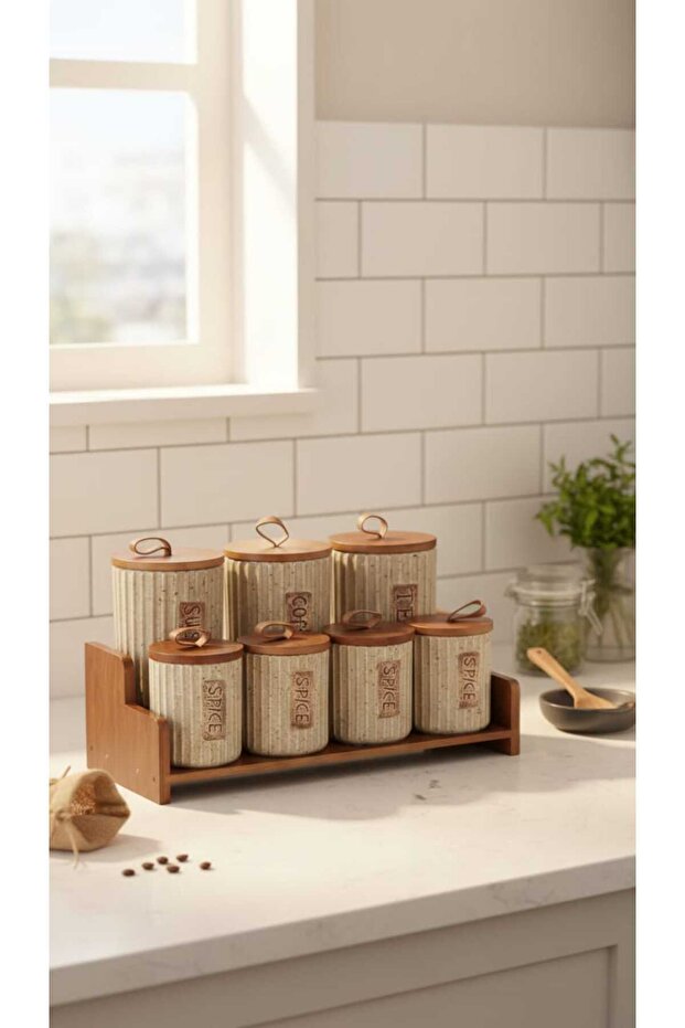 Spice jar set - 7