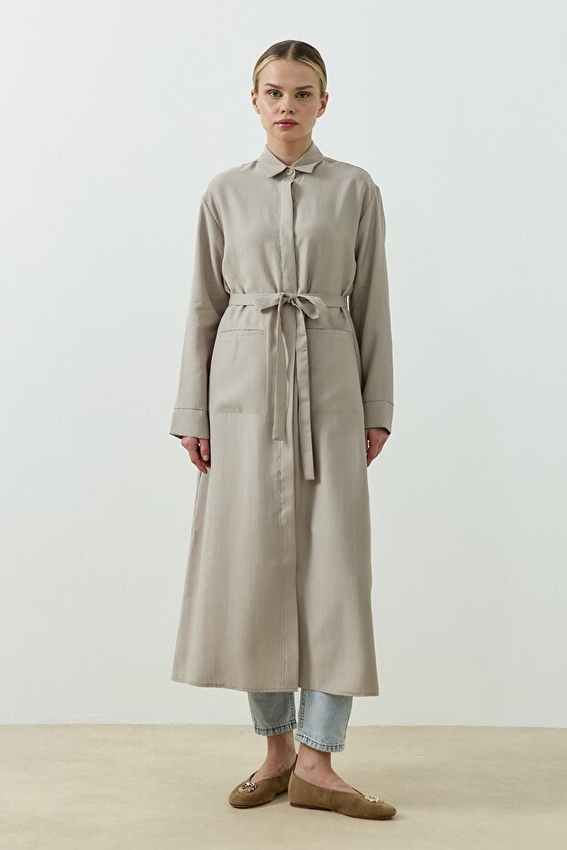 Trace Gömlek Bej - 1