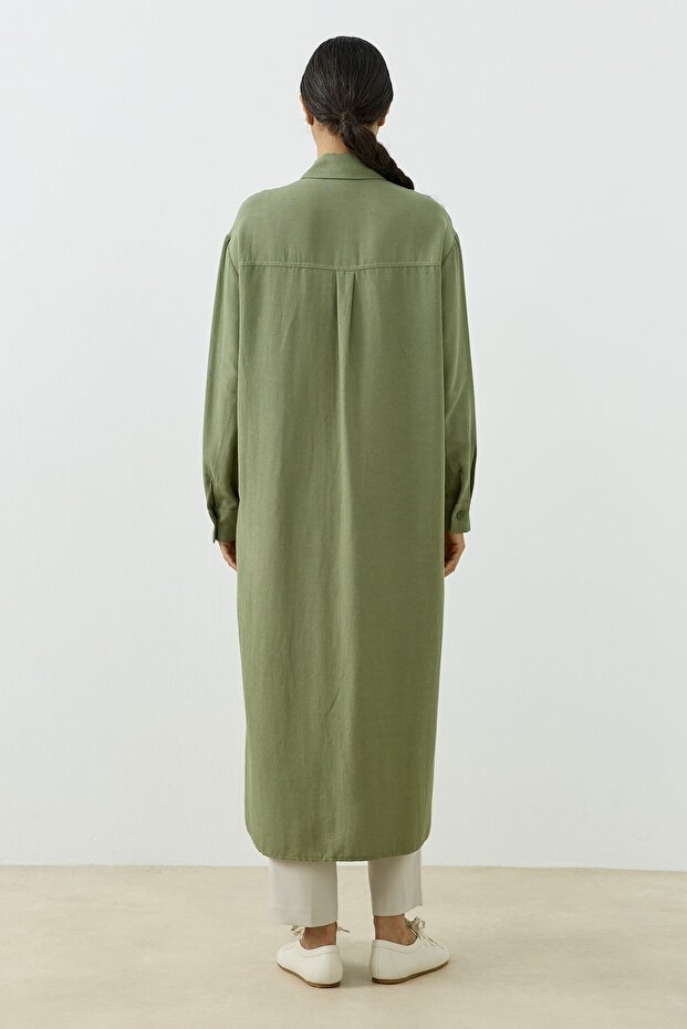 Aura Gömlek Yeşil - 2