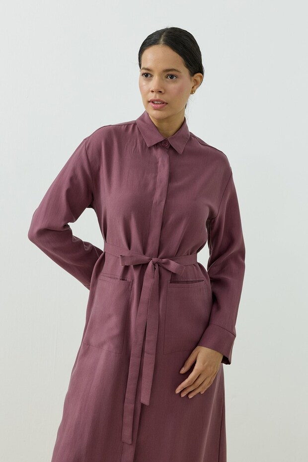 Trace Gömlek Mürdüm - 2