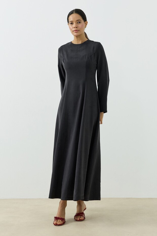 Seranova Elbise Siyah - 1