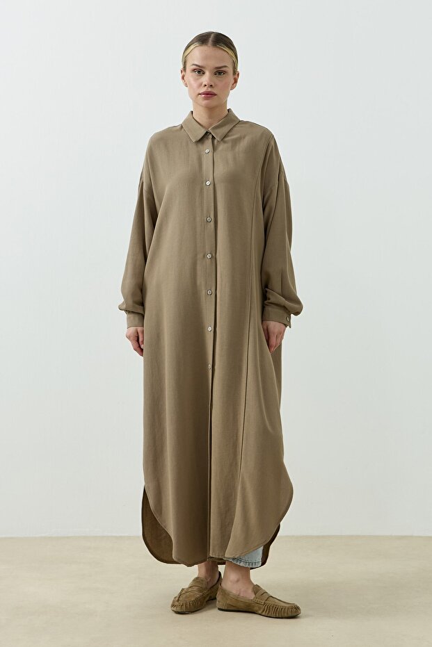 Moon Gömlek Vizon - 5