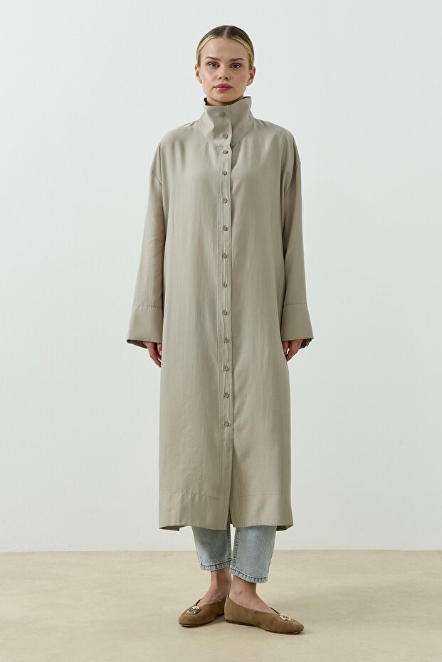 Elara Gömlek Bej - 1