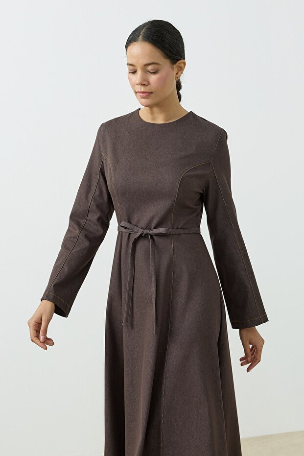 Elvira Dress Brown
