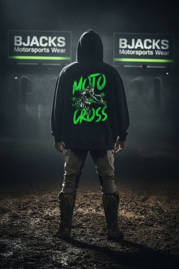 Motocross Mud Lovers Exclusive Oversized Premium Unisex Hoodie