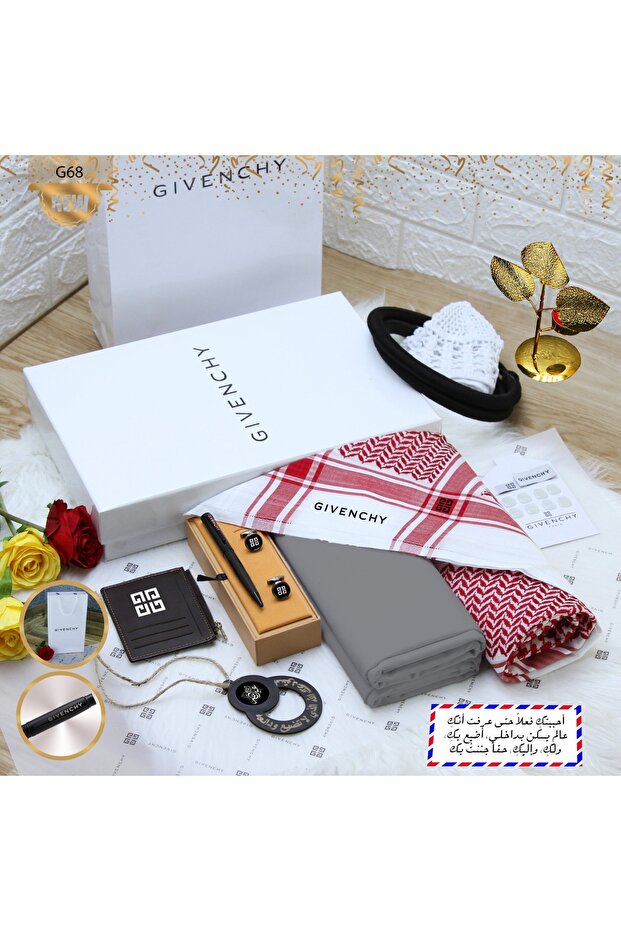 طقم هديه ثوب وشماغ - 1