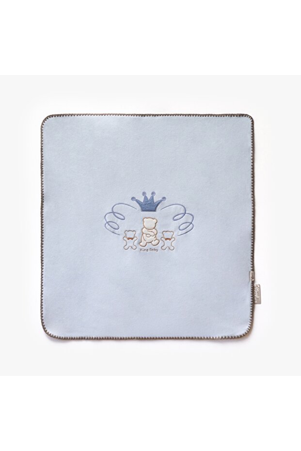 90X90 cm King Baby Plush Baby Blanket - 100% Cotton