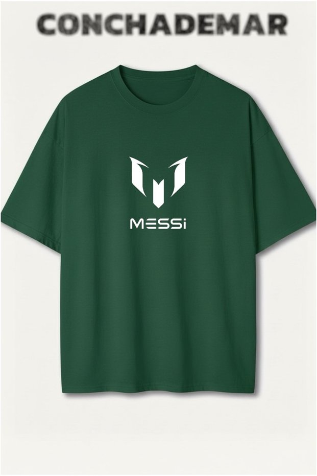 Messi Printed Premium Oversized Cotton Lu T-Shirt