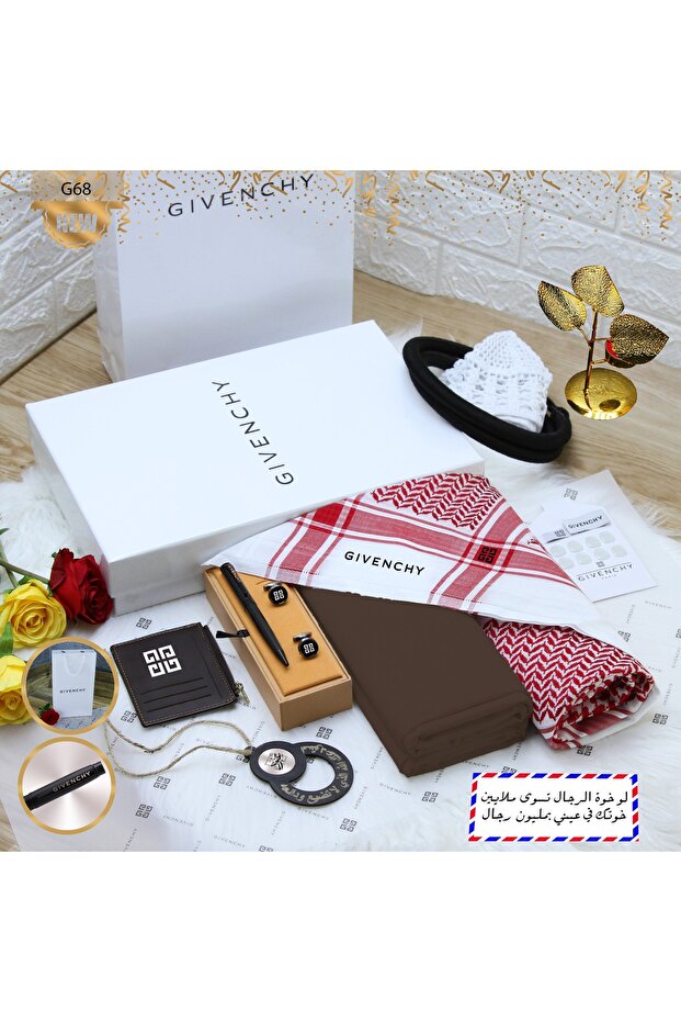 طقم هديه ثوب وشماغ - 1