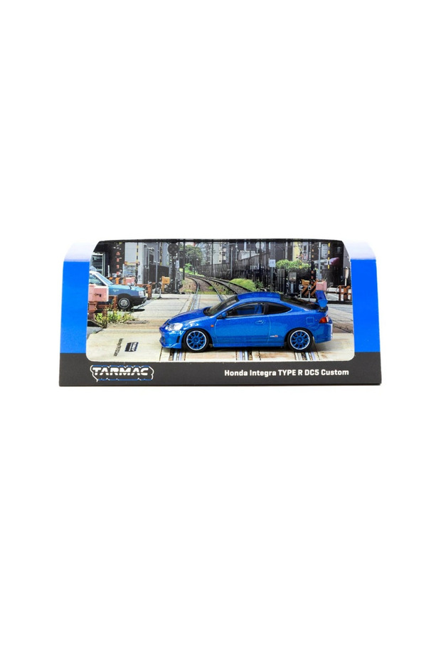 Tarmac Works 1/64 Honda Integra Type R Dc5 Custom Blue Metallic - Road64