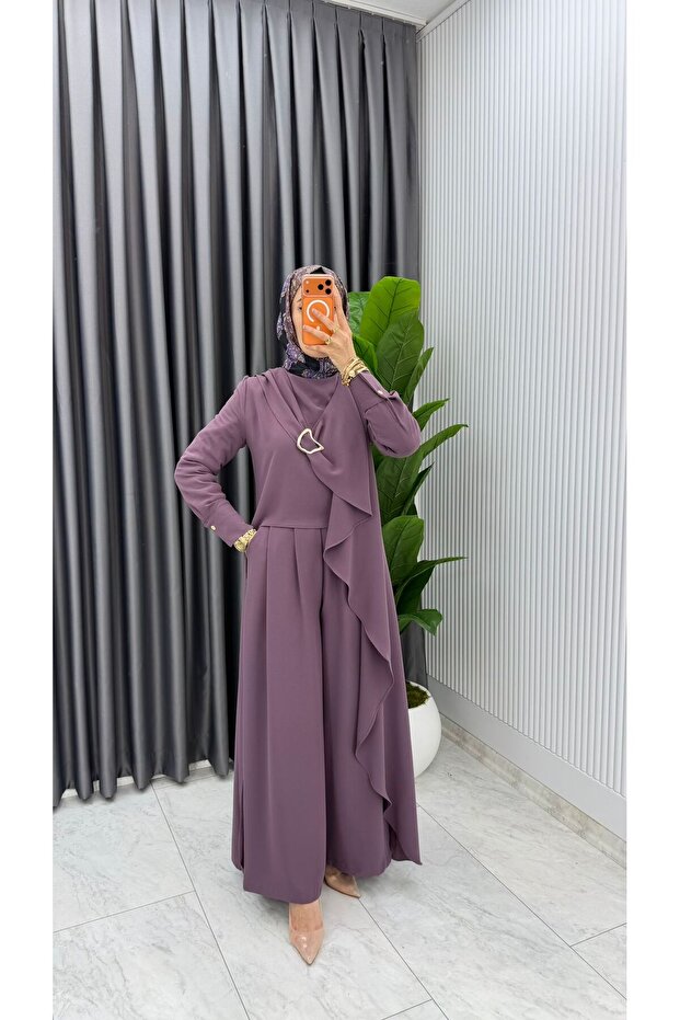 Pantolonlu Kadın Tulum - 3