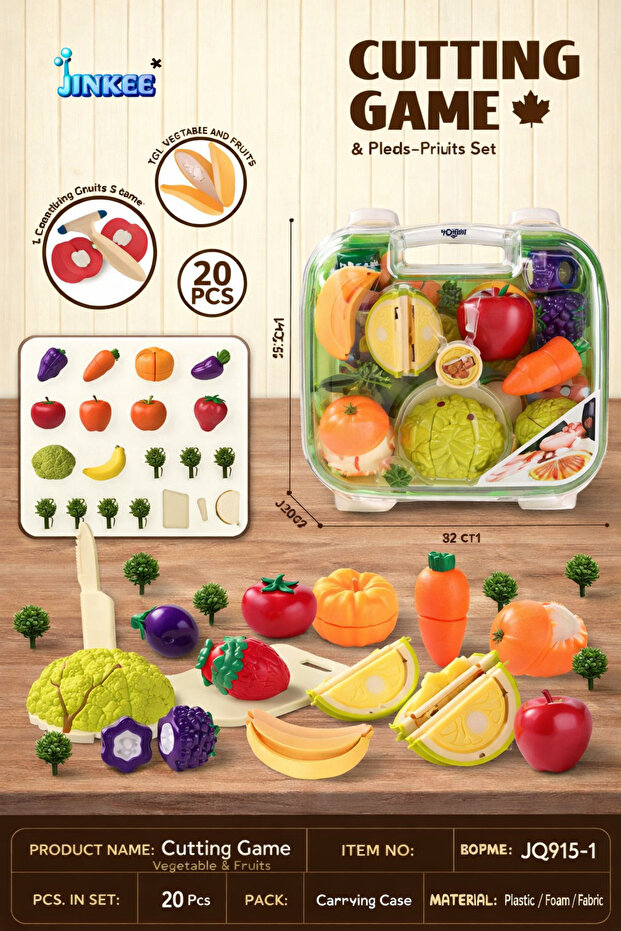 Jinkee Cutting Game Vegetable and Fruits