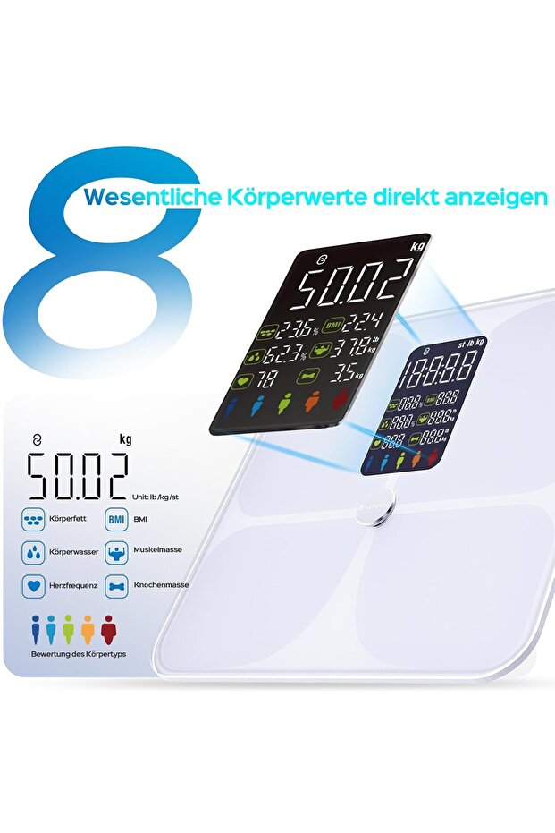 Lescale F4 smart scale - 4