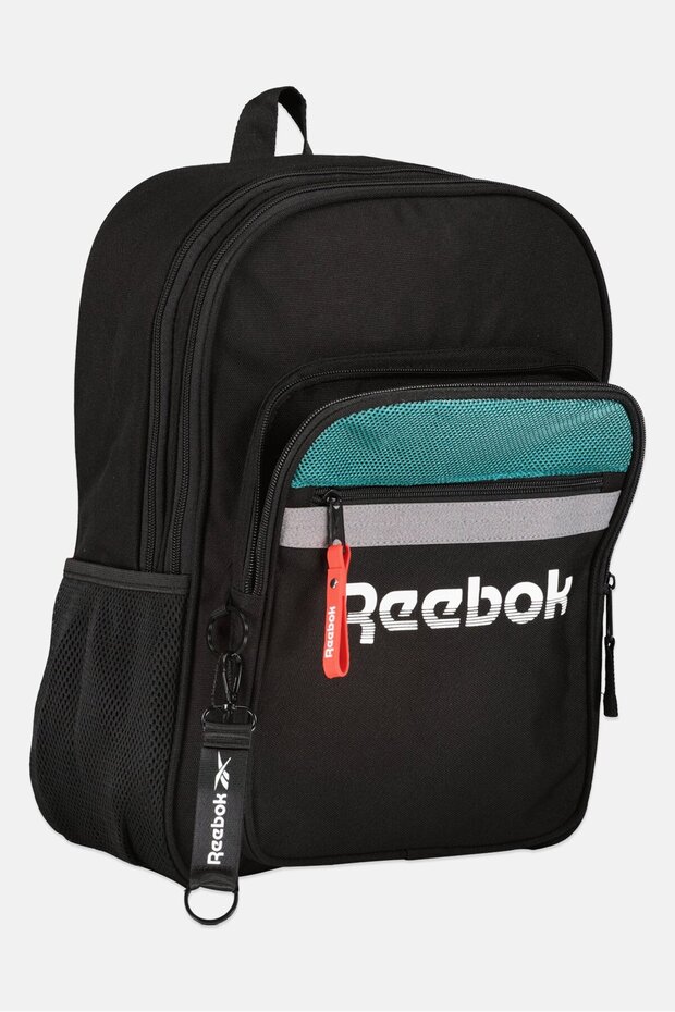 حقيبة ظهر رجالية بشعار ماركة، متعددة الألوان - 3