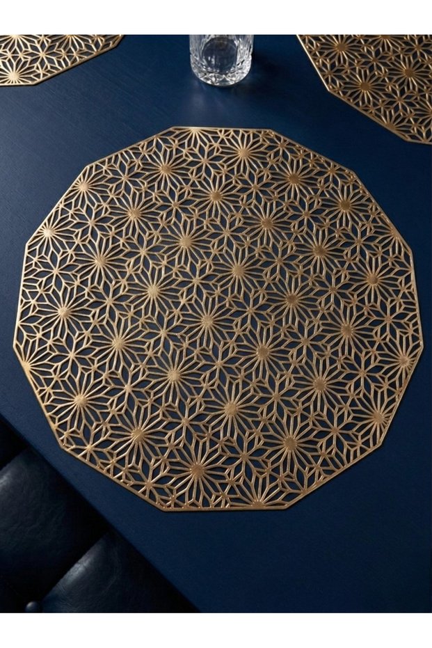 6-Piece Gold Geometric Supla Set