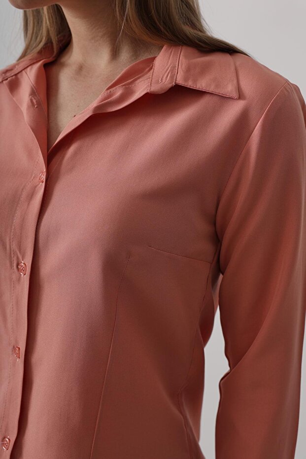 Cămașă de damă basic 34079 - 2