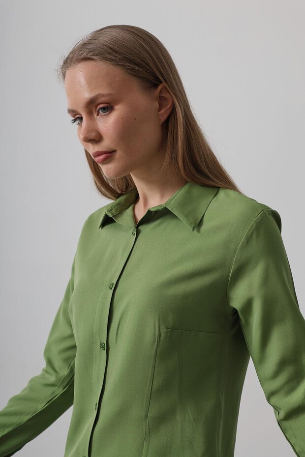 Cămașă de damă basic 34079 - 5