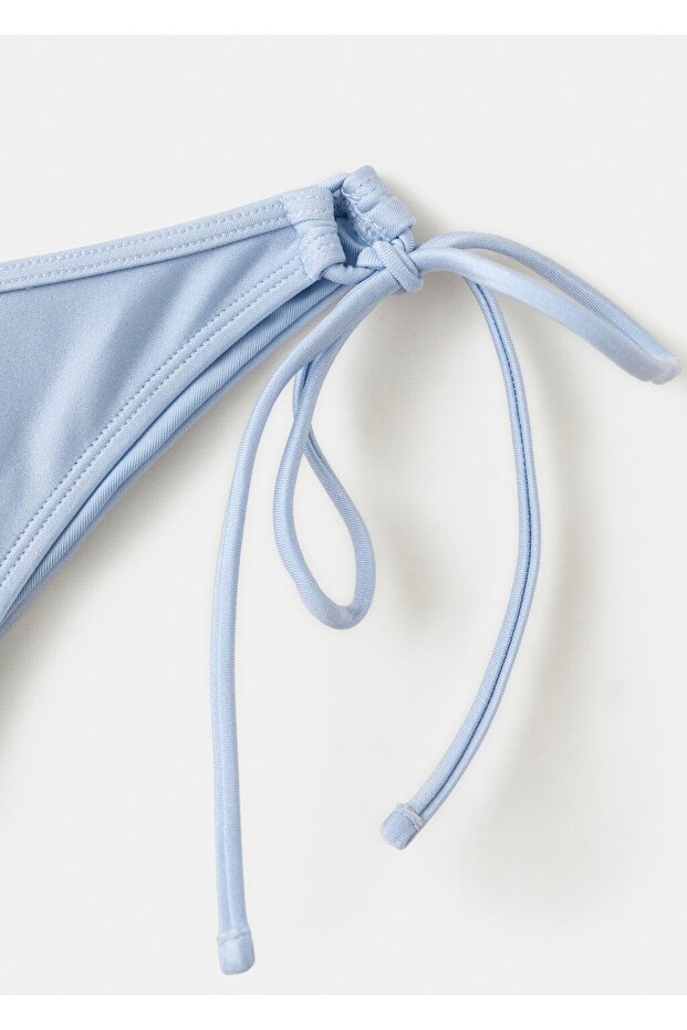 Saten görünümlü bikini altı - 5