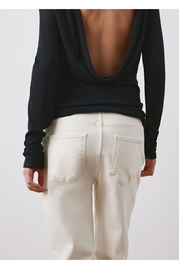 Wide leg hamile jean - 7