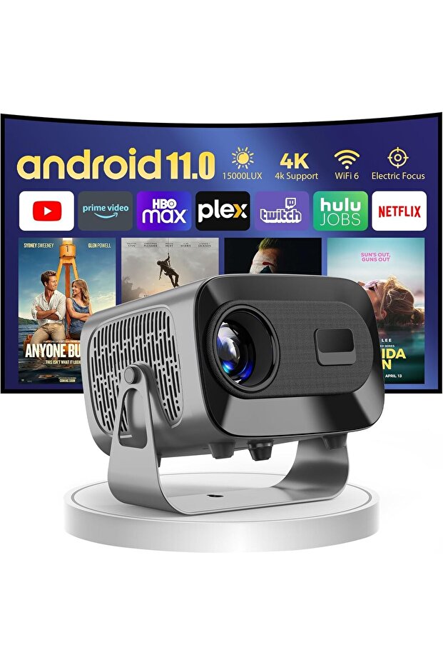 جهاز عرض يدعم دقة 4K بتقنية الواي فاي والبلوتوث - 1